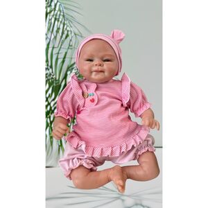 Reborn Baby Girl Doll Realistic Soft Silicone Vinyl 15 Inches